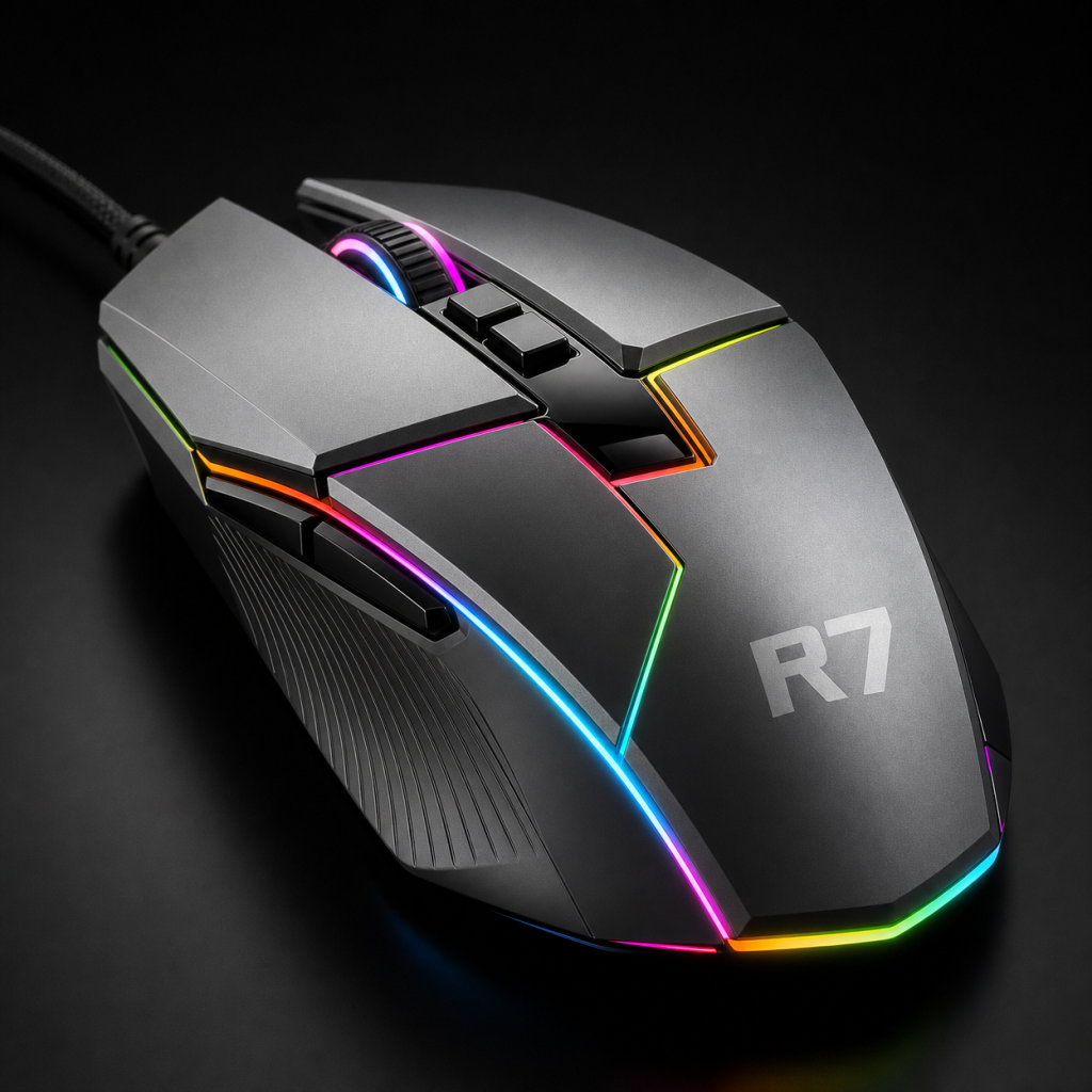 Prism Edge R7 RGB Gaming Mouse
