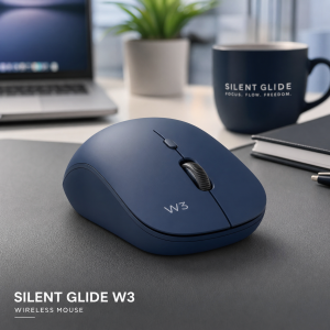 Silent Glide W3 Wireless Mouse