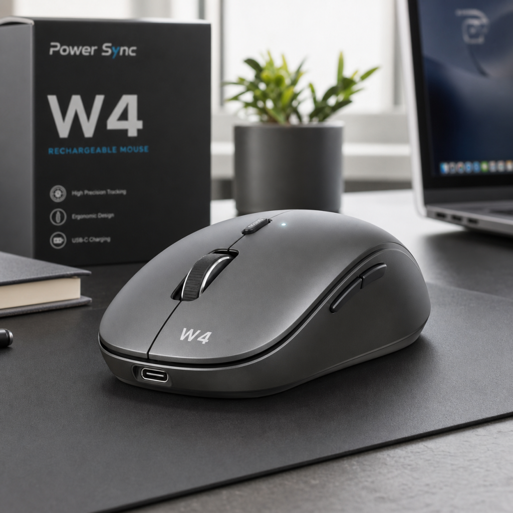 Power Sync W4 Rechargeable Mouse